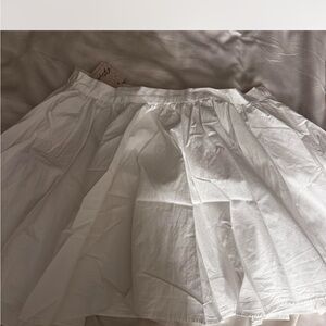 Free People White Skirt